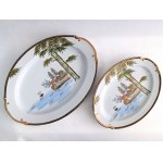 Hand-painted tableware