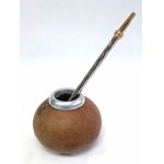 Zestaw do parzenia yerba mate (bombilla + tykwa x 2)