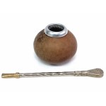 Zestaw do parzenia yerba mate (bombilla + tykwa x 2)