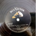 Kay Starr shellac disc, Rock and roll waltz / I've changed my mind a thousand times (10)