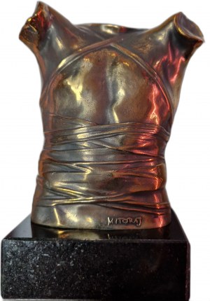 Igor Mitoraj ( 1944 - 2014 ), Pancerz (Cuirasse II ), 1986