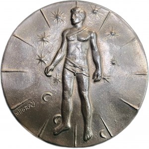 Igor Mitoraj ( 1944 - 2014 ), ARTICULATIONS Medal, 1984