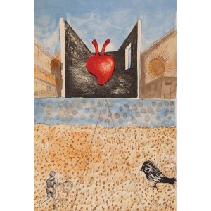 Jan Lebenstein ( 1930 - 1999 ), Heart, 1972