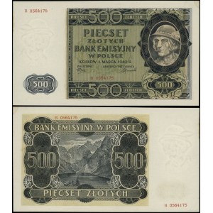 Polska, 500 złotych, 1.03.1940