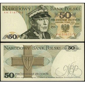 Polska, 50 złotych, 9.05.1975