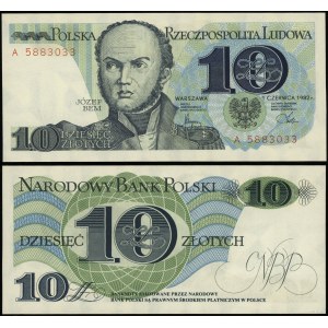 Polen, 10 Zloty, 1.06.1982