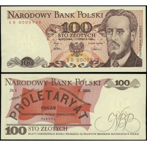 Polen, 100 Zloty, 1.06.1986