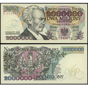 Polen, 2.000.000 PLN, 14.08.1992