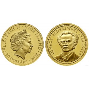Niue, 10 dolarów, 2018, Warszawa