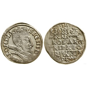 Polska, trojak, 1597, Poznań