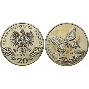 Poland, 20 zloty, 2001, Warsaw