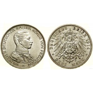 Niemcy, 3 marki, 1914 A, Berlin