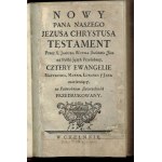 X. Wujek NOWY TESTAMENT 1772