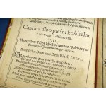 Prozy, Cantica Kościelne… Kraków 1599