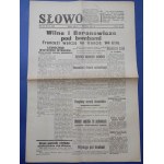 Zbierka 18 čísiel časopisu Vilnius Slowa 1.-17. septembra 1939