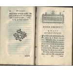 Przyiaciel Młodych. Werk über Bildung 1781 Bd. 1-2