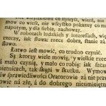 Ekonomia Dobrych Obyczaiow, Przeciwko Złym Zwyczaiom… Berdyczów 1777