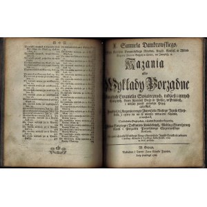 Kázne alebo usporiadané prednášky svätých evanjelistov 1766