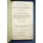 Polinski, Anfänge der Trigonometrie, Vilnius 1828