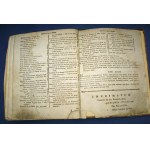 Songbook QUI CANTAT BIS ORAT Kraków 1802