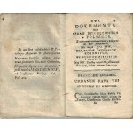 Dokumenta do sprawach dziesięcinnych w Polszcze, Lwów 1781