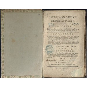 Echard GEOGRAPHICAL DICTIONARY 1783