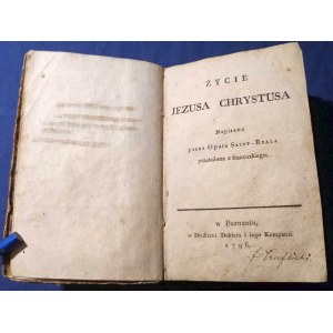 Life of Jesus Christ Poznań 1796