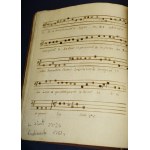 RUDIMENTA. Musicae Choralis.. Kraków 1761 nuty