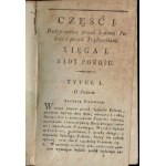 1810 Łabęcki's CODEX of civil litigation