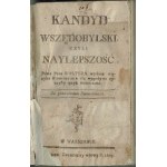 1803 Wolter, Kandyd wszędobylski, czyli Naylepszość