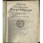 1830 DAWID PSALMY, Piesne, Básne - Karpinski Works