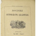 Roczniki Gospodarstwa Krajowego 1861