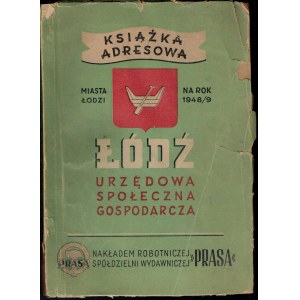 Address book ŁÓDŹ 1948/49