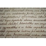 (Poľské pohraničie) 18. storočie LWÓW MANUSCRIPT 1740