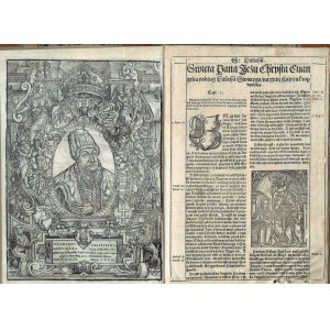 Biblia Leopolity 1561 - cała Ewangelia Łukasza!