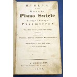 BIBLIA GDAŃSKA - Stary i Nowy Testament 1836