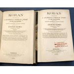 KORAN 1858 - 1st edition in Polish