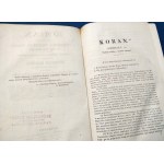 KORAN 1858 - I wydanie w języku polskim