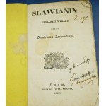 SŁAWIANIN, Lwów 1839 Jaszowski