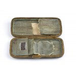 Victorian English tortoiseshell glasses case - 19th century