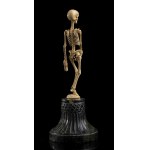 Memento Mori, German ivory skeleton - 18th century
