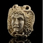 Elephant ivory Medusa - Germany, 18th century