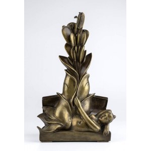 Bronze sculpture Depiction of a Prize for Cartier  - ANDRÉ BARELIER 1985