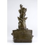 Bronze sculpture Depiction of a Prize for Cartier  - ANDRÉ BARELIER 1985