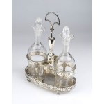 Italian silver vinegar cruet - Kingdom of Sardinia, Genova 1824-1872