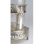 Italian silver vinegar cruet - Kingdom of Sardinia, Genova 1824-1872