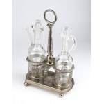 Silver vinegar cruet - 19th century