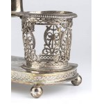 Silver vinegar cruet - 19th century