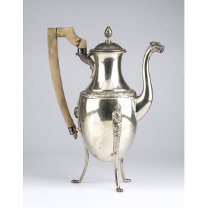 Italian silver coffee pot - Naples 1809-1823