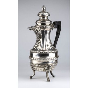 Silver coffee pot - France, 1798-1809